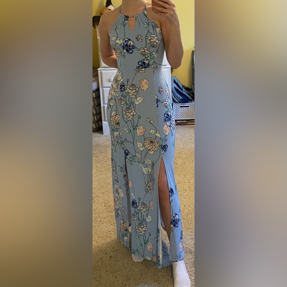 Candie’s formal floral dress